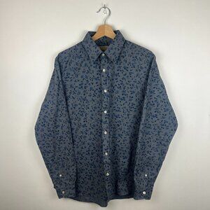 Burberry Button Down Floral Shirt